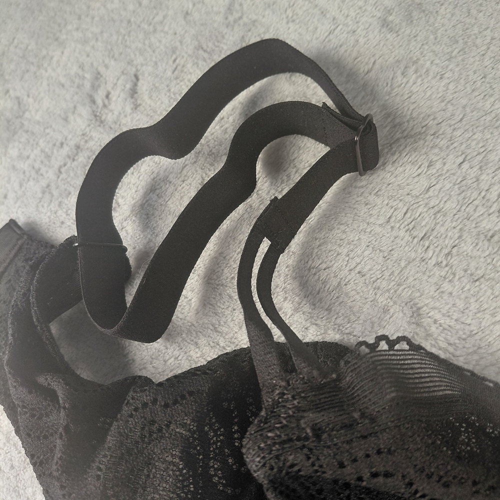 Chantelle C Jolie Demi Bra, 34 DD, Black - Picture 6 of 13
